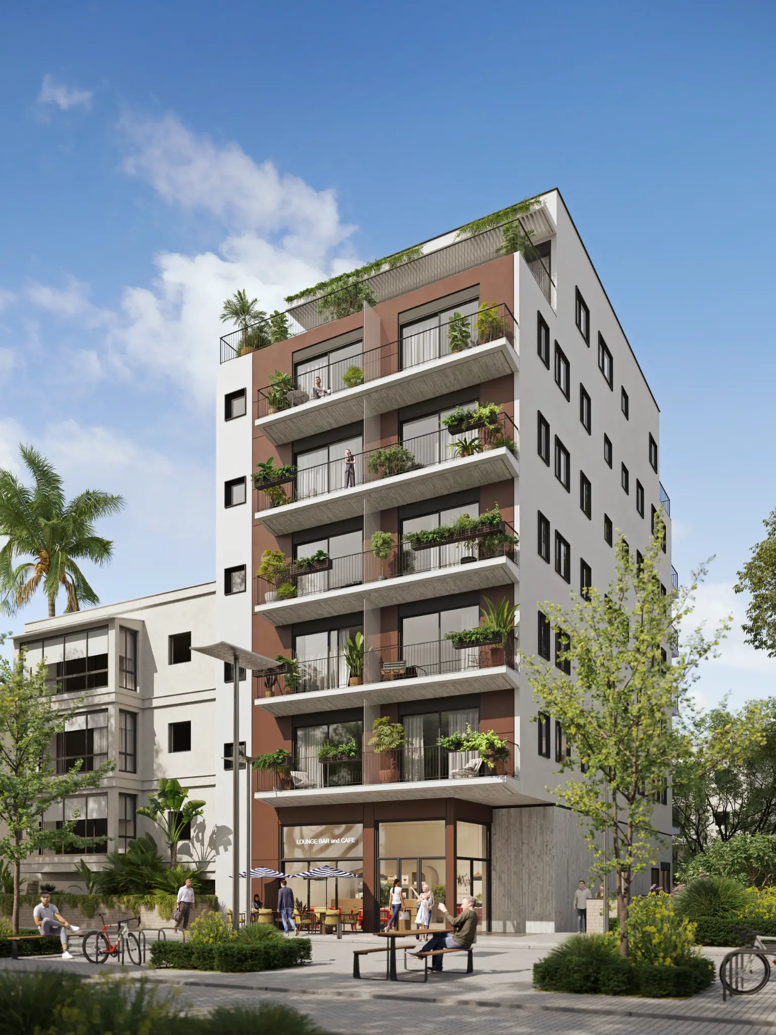 חזית הבניין וולפסון 52